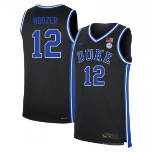 Cameron Boozer Duke Blue Devils College Basketball #12 University Men Jerseys - Black 198827-725