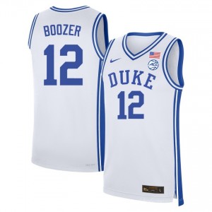 Cameron Boozer Duke University Official #12 Men's College Basketball Jersey - White 442216-941