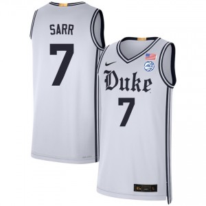 Dame Sarr Duke College Basketball #7 NCAA Men's Jersey - Team White 215310-591