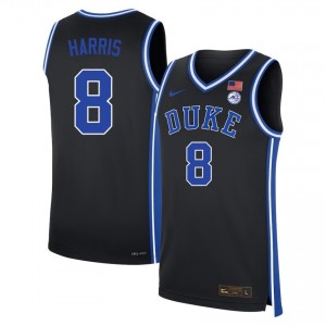 Darren Harris Blue Devils College Basketball #8 Game Men's Jerseys - Black 935126-437