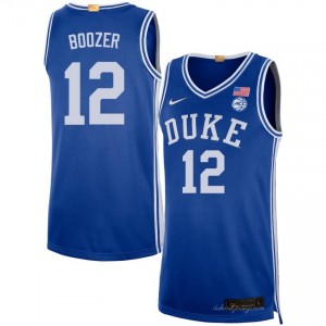 Cameron Boozer Duke #12 2025 Men's College Basketball Jerseys - Royal 455784-594