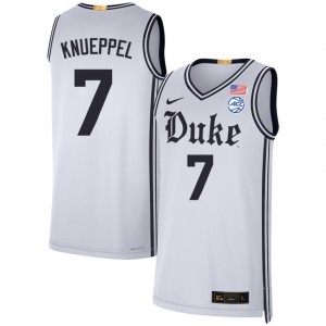 Kon Knueppel Duke Blue Devils Men's Player College Basketball #7 Jersey - Team White 744963-321