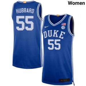 Spencer Hubbard Duke Women #55 College Basketball Alumni Jerseys - Royal 521478-275