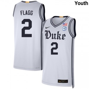 Cooper Flagg Duke Blue Devils Limited #2 Youth College Basketball Jerseys - Team White 552186-860